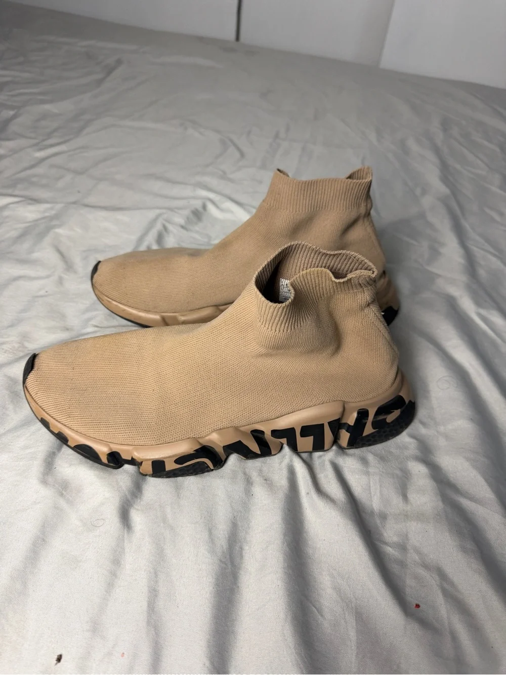 Balenciaga Speed Trainer Knit Sock Sneakers Size 10